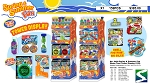SPRING & SUMMER FUN WATER TOYS TOWER - 159 PCS - 2 SIDED