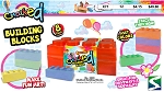 CHALKED BUILDING BLOCKS  12 PCS